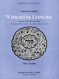 V'higad'ta L'vincha-Full Score SSA choral sheet music cover